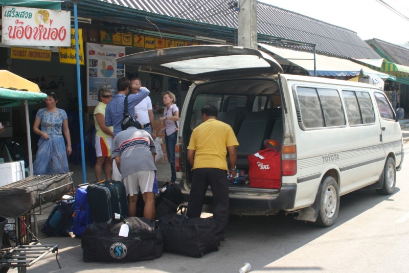 kombi v Krabiju